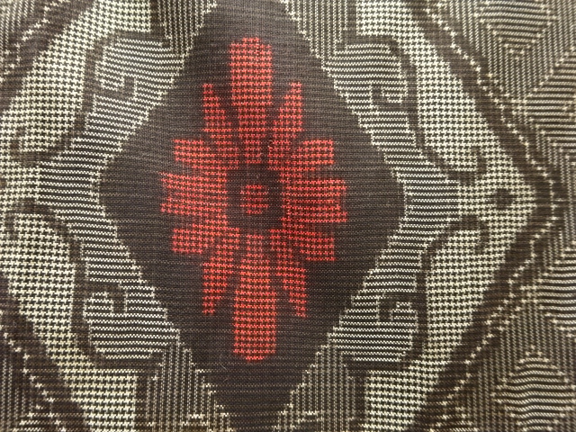 JAPANESE KIMONO / ANTIQUE KIMONO / SILK / DORO OSHIMA TSUMUGI